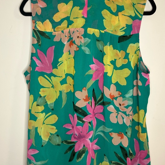 Daniel Rainn Molana Smocked Tank Blouse XXL - Picture 4 of 8